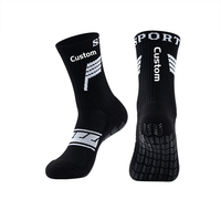 Chaussettes de sport antidérapantes personnalisées pour l'extérieur, respirantes, antibactériennes, séchage rapide, pour jeunes, collection automne