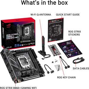 Carte mère Mini-ITX ROG STRIX B860-I GAMING WIFI SATA en gros, LGA 1851 DDR5, chipset Intel B860, 8000 MHz - Product Image 6