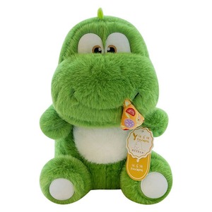 Poupée dinosaure super douce en peluche adorable animal en peluche vert bleu rose Dino jouet enfants brodé bébé câlin sommeil oreiller anniversaire - Product Image 5