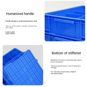 Stackable Divider hộp lưu trữ các bộ phận nhựa bin tổ chức với khoang cho phần cứng và các thành phần thùng phong cách Thùng - Product Image 6