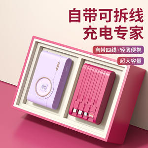 เครื่องชาร์จพก<span class=keywords><strong>พา</strong></span>แบบกล้อง<span class=keywords><strong>การ์ตูน</strong></span>น่ารัก ความจุ 10000mAh <span class=keywords><strong>พา</strong></span><span class=keywords><strong>ว</strong></span><span class=keywords><strong>เวอร์</strong></span><span class=keywords><strong>แบงค์</strong></span>พกพาขนาดใหญ่ พร้อมสายชาร์จในตัว - Product Image 5