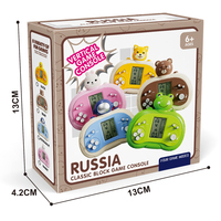 Console de jeu miniature rétro à succès, jouet portable en plastique pour enfants, classique Juguetes