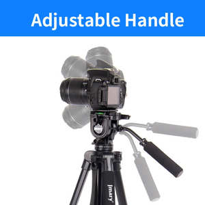 Jmary KP2599 professionnel en alliage d'aluminium tête fluide monopode support caméra vidéo trépied - Product Image 6