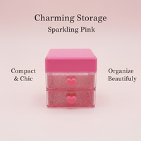 Boîtes de rangement de bureau en plastique transparent MINI PS en gros – Petits organiseurs de bureau mignons pour fournitures de bureau et cosmétiques