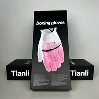 Caja de Papel Reciclable con Impresión Digital, Gofrado y Recubrimiento UV para Empaque de Guantes Deportivos Personalizados
