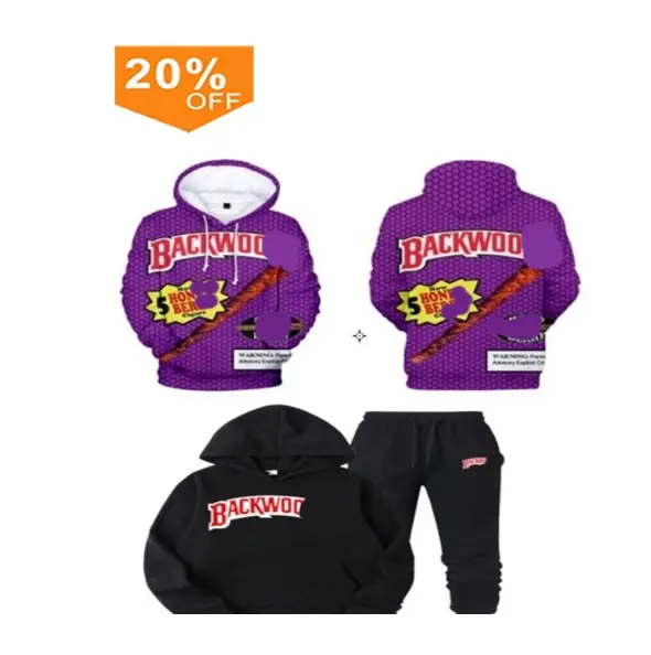 3D Cool Casual Honey Berry Baseball uniform Custom clothing Men's Baseball jacket Fashion Outback Coat BACKWOOD Smoke Hoodie