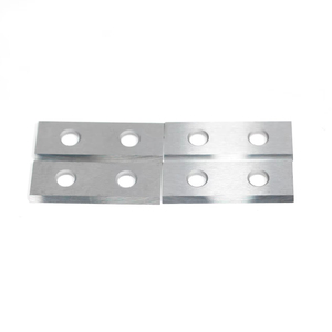 30*12*1.5mm 35 °   Cuchilla de Carburo de Doble Orificio de Alta Dureza para Trabajar la Madera - Ultra Duradera para Procesamiento Continuo de Madera - Product Image 1