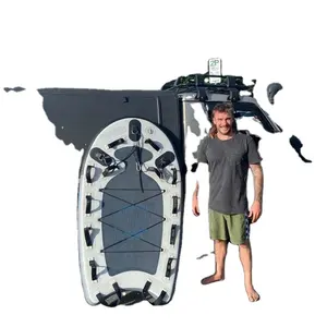 Top Quality portable marine water rescue tool heavy duty lifeguard Colorful Jetski Board Inflatable Jet Ski Sled SurfRescue Sled