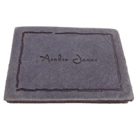 Logo personnalisé en relief Jeans Patch en cuir véritable étiquette et étiquettes en cuir pour sacs à vêtements chaussures Top OEM personnalisé