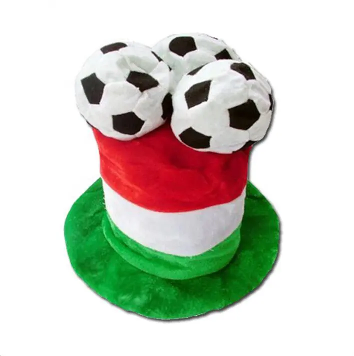 WK2022 football Italia cappello fan qatar fan cappello con il calcio sulla parte superiore Italia