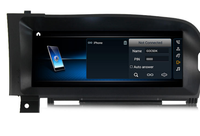 Autoradio 10,25 pouces Lecteur Android 10 Écran Lecteur DVD de voiture Navigation GPS pour Mercedes BENZ S W221 W216 CL 2005-2013 Classe S