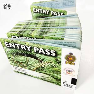 Biglietti NFC Programmabili NXP <span class=keywords><strong>MIFARE</strong></span> Classic EV1 <span class=keywords><strong>1K</strong></span> S50 Stampabili RFID su Carta Termica per Controllo Accessi - Product Image 1