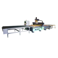 Machine CNC industrielle intelligente pour le nesting et le perçage PTP, pour le traitement des plaques de bois