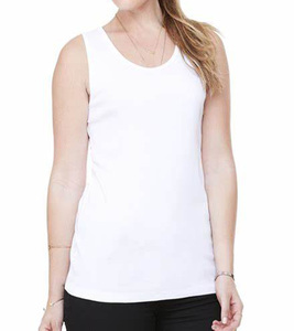 OEM comode <span class=keywords><strong>canottiere</strong></span> in <span class=keywords><strong>cotone</strong></span> per le donne alla rinfusa - Product Image 2