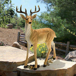 Modern design customized size outdoor indoor decoration the deer statue - Product Image 4