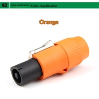 Connecteur d'alimentation étanche SINGO OEM 3 broches IP65, prise de câble pour panneau, pour éclairage de scène, projecteurs mobiles, écrans LED et équipements d'éclairage