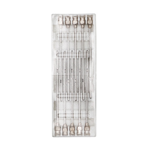 Agujas de infusión de ubre de acero inoxidable reutilizables de 25*100mm, jeringa veterinaria para perforación de cánula Roma médica/lechera/ganado - Product Image 2
