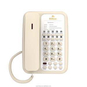 Sachikoo, teléfono ABS antiguo de alta calidad, identificador de llamadas, fijo para hoteles y moteles para habitaciones de hotel - Product Image 4