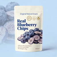 Sachets refermables biodégradables et compostables en gros personnalisés pour aliments secs, fruits lyophilisés, noix de cajou, en-cas