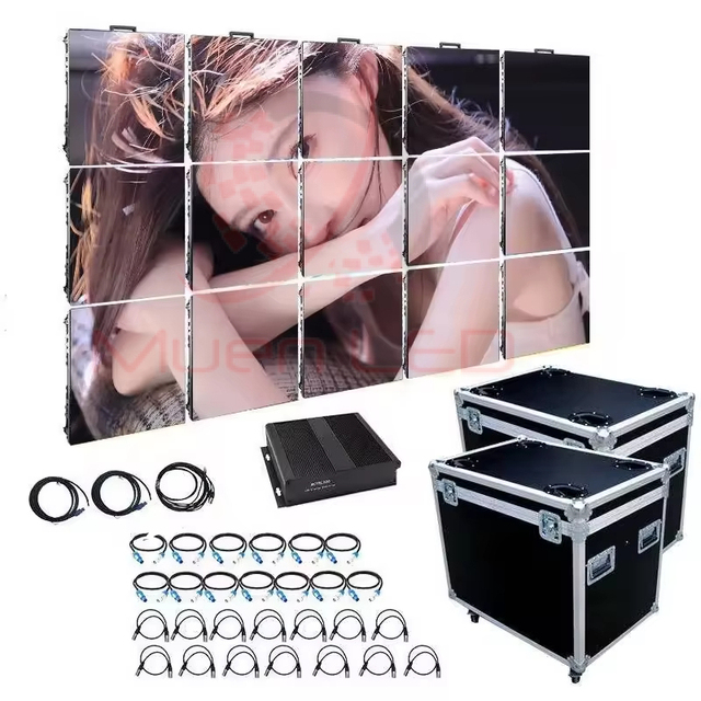 For Rental P3.91 High Definition IP65 Digital Poster Video LED Display Screen for Indoor Outdoor Stage Events