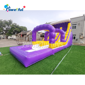 Toboggan gonflable de qualité commerciale en PVC pour adultes, château gonflable d'extérieur avec <span class=keywords><strong>piscine</strong></span> - Product Image 3