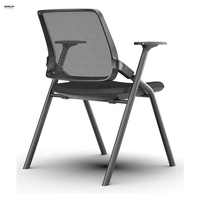 Chaise de conférence universitaire de style traditionnel, chaise pliante de formation avec tablette d'écriture pour les étudiants en classe, études et formation