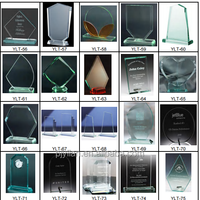 Souvenirs en cristal, plaque gravée, trophée avec boîte cadeau - Personnalisé pour les cadeaux d'affaires