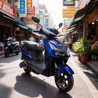 Sepeda Motor Listrik Retro Dewasa CKD EEC 10/12 inci 600/800W Kecepatan 50km/jam untuk Dewasa