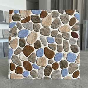 Carrelage extérieur en porcelaine antidérapant série Punch, motif bois moderne, 30x30cm, finition mate, idéal pour les parkings - Product Image 2
