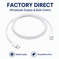 Câble de données USB Type-C vers USB Type-C à angle droit, nickelé, charge rapide 3A, 1m, en nylon tressé, pour téléphone portable