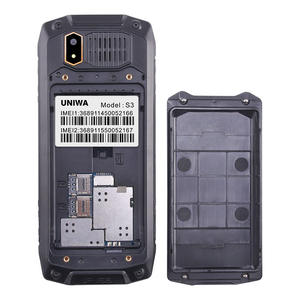 Téléphone portable robuste UNIWA S3 avec écran de 2,8 pouces, étanche IP68, appareil photo, double SIM 4G VoLTE, clavier, déverrouillage SOS, FM, version allemande - Product Image 5
