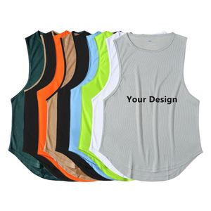 Offre Spéciale séchage rapide entraînement Fitness chemises athlétique Stringer solide musculation Muscle Racerback Gym débardeur pour hommes - Product Image 1