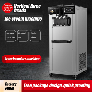 New ý máy làm kem màn hình cảm ứng New <span class=keywords><strong>Ice</strong></span> Cream máy vuông giá <span class=keywords><strong>Ice</strong></span> Cream dây chuyền sản xuất máy - Product Image 3
