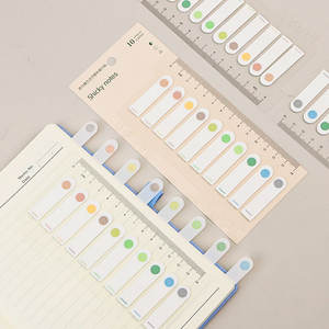 Onglets Morandi Writable Page Flags Marker Repositionable Page Makers for Books File Notebook Classification - Product Image 3