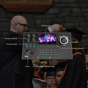 Nouveau Clavier Tenveo 3 Pièces 4K 30 Fps 30x <span class=keywords><strong>Zoom</strong></span> Optique Caméra PTZ IA 4D KB200MAX Manette Joystick Système de <span class=keywords><strong>Conférence</strong></span> Vidéo - Product Image 5