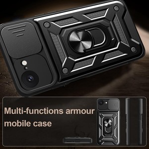 Funda protectora de teléfono para cámara con ventana deslizante a prueba de golpes con soporte de anillo para iPhone 16E 16 Pro <span class=keywords><strong>Max</strong></span> 15 14 Plus 13 Pro - Product Image 6