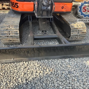 Mini-excavatrice hydraulique d'occasion Hitachi ZX55 de 5 tonnes d'origine japonaise, Hitachi ZX55 ZX60 ZX70, petite machine de terrassement à vendre - Product Image 4