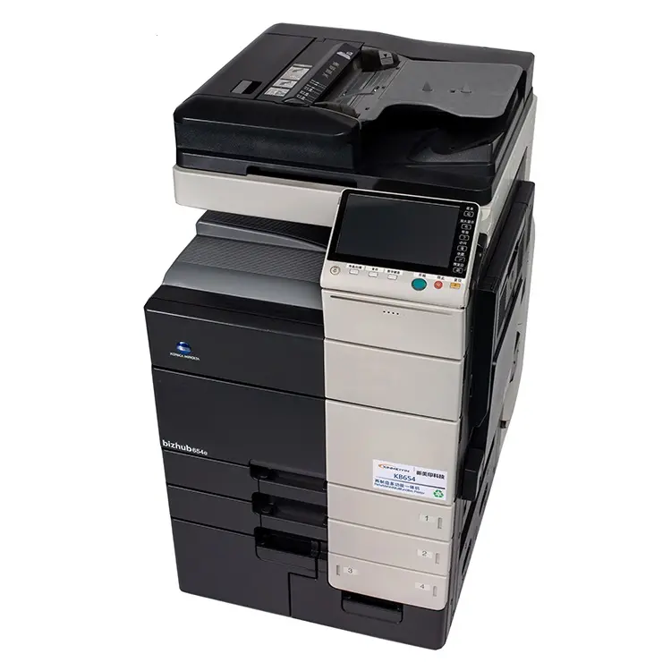 All in one Utilizzato stampante Fotocopiatrice per Konica Minolta Bizhub b654 654 654e mfp stampante da ufficio scanner copiatrice