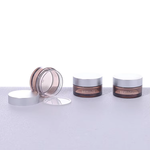Envase cosmético para el cuidado de la piel ámbar PET Pared Gruesa plástico cuerpo mantequilla contenedor cara crema tarro 50ml 100mL 120ml 150ml 200ml 250ml - Product Image 5