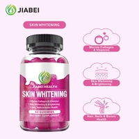 Bonbons Gélifiés Personnalisés en Usine au Collagène Marin et Vitamines pour le Blanchiment de la Peau OEM/ODM, Suppléments de Beauté pour Femmes Adultes