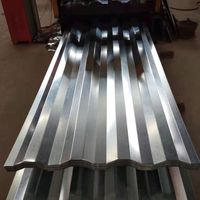 Tôle de toiture ondulée galvanisée en zinc avec protection contre la rouille pour toiture résidentielle
