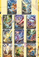 Cartes de collection Shikishi Pokémon Super Évolution de haute qualité, scellées en gros, Fan Art, Jeu de société, Sorpresa, Carrom Board
