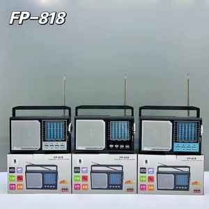 ลำโพงบลูทูธใหม่ FP-818 ใช้ไฟบ้าน AC 220V วิทยุ AM FM SW1-10 12 แบนด์ วิทยุพกพา ลำโพงวิทยุพกพาพร้อ<span class=keywords><strong>ม</strong></span>เสาอากาศ ขายส่ง - Product Image 3