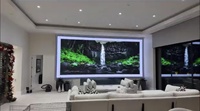 Panneau mural Microled Home Cinéma P0.4 Haute performance 16:9 Montage mural Cob 0.46mm .4 Affichage LED