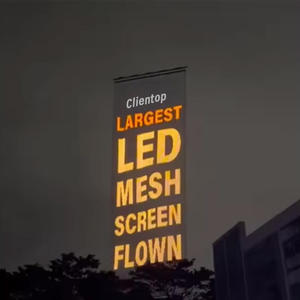 Portátil Drone Voando Led <span class=keywords><strong>Display</strong></span> Screen Flexível Transparente Led Outdoor Publicidade <span class=keywords><strong>Display</strong></span> para atividades do grupo comemorativo - Product Image 5