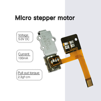 Micro Stepper Motor 8mm 5V DC Miniature Metal Housing High Precision for Optical Focus & Medical Devices