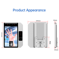 Terminal de Control de Asistencia con Reconocimiento Facial y de Palma de la Mano, Sistema de Asistencia Automática, Control de Acceso por Reconocimiento Facial