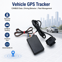 Traceur GPS 4G LTE pour véhicules, idéal pour la gestion de flotte automobile, avec détection de freinage et d'accélération brusques et suivi du comportement de conduite