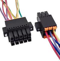 Connecteurs femelles à ressort compact à double rangée à bride de 3,50 mm de haute qualité, à insertion directe, pour applications en ligne, directement de l'usine