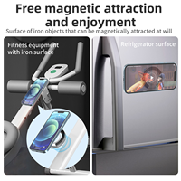 Support de téléphone double face réglable en alliage d'aluminium magnétique flexible avec logo personnalisé OEM ODM